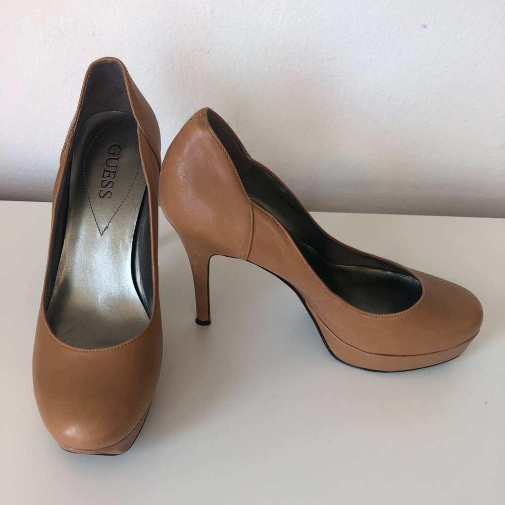 Genuine leather Guess heels